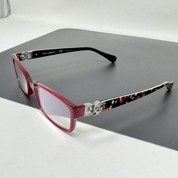 Dolce & Gabbana Eyeglasses DG 3147P 2782 Opal Bordeaux 53 [] 16 135 - Picture 8 of 12